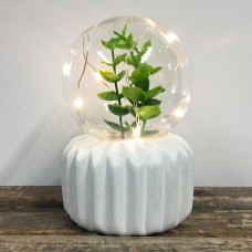 Plant Lamp - Leaf Bulb - Ribbed Base