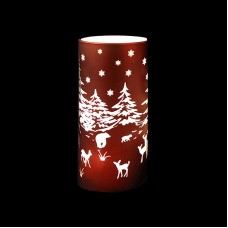 Snowie Santa Red Medium (Battery with Timer) - 18 x 8 cms