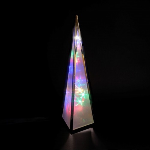 Rainbow Star Flower Pyramid 45cm