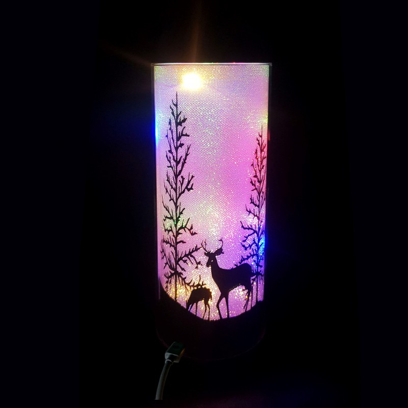 Sparkler Deer Park Large Coloured (USB) - 21 x 8 cms