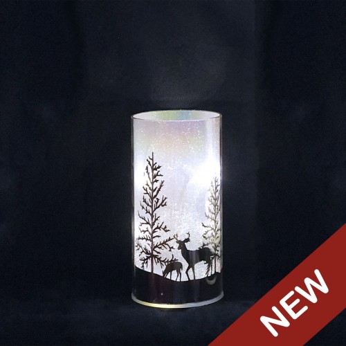 Sparkler Deer Park Small (Battery with Timer) - 15.5 x 8 cms