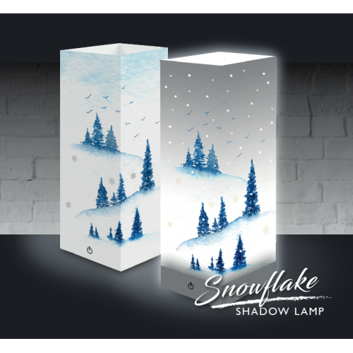 Snowflake Shadow Lamp